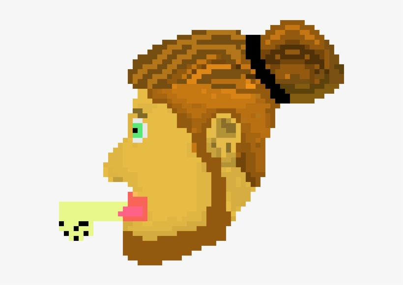 Manbun - Cartoon, transparent png download