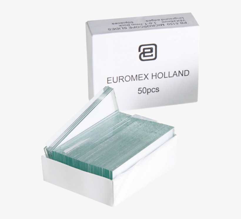 Micro Slides And Cover Glass - Euromex Pb.5150 Microscope Slides 76 X 26 Mm, transparent png download