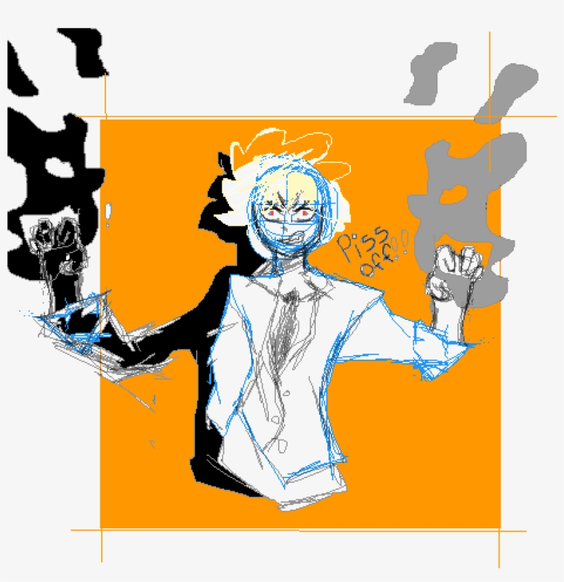 Weird Bakugou Draft - Illustration, transparent png download