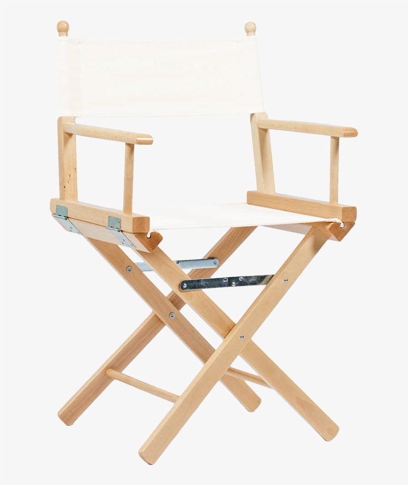 Telami Director's Chair Natural Wood - Furniture, transparent png download