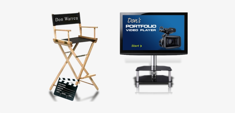 2018 All Rights Reserved - Director's Chair, transparent png download