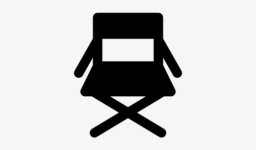 Director Film Chair Vector - Film, transparent png download