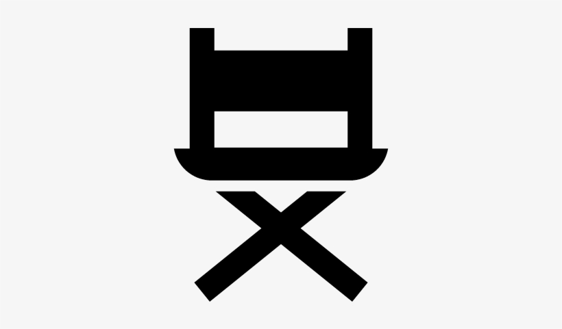 Director Chair Vector - Chair, transparent png download