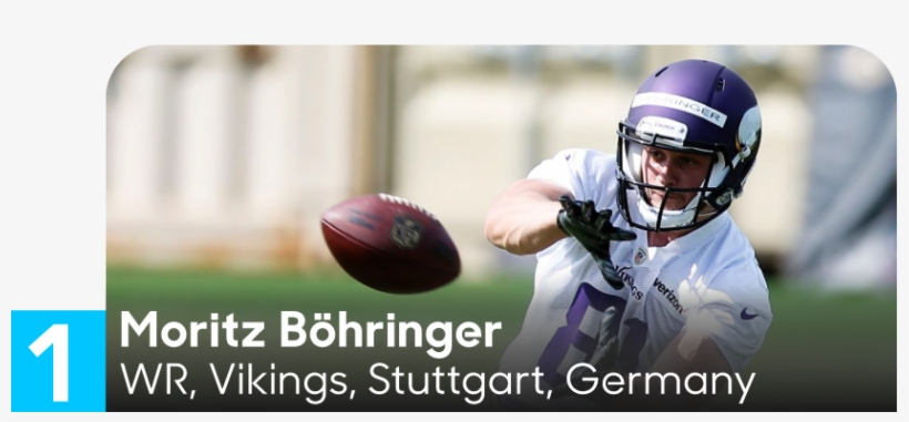 Was Born In Stuttgart And Only Started Playing American - Kick American Football, transparent png download