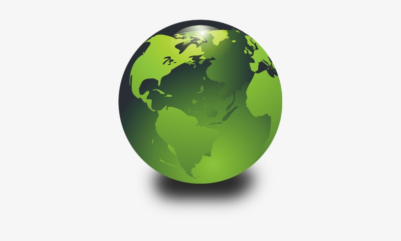 World Globe - Globe With Americas, transparent png download