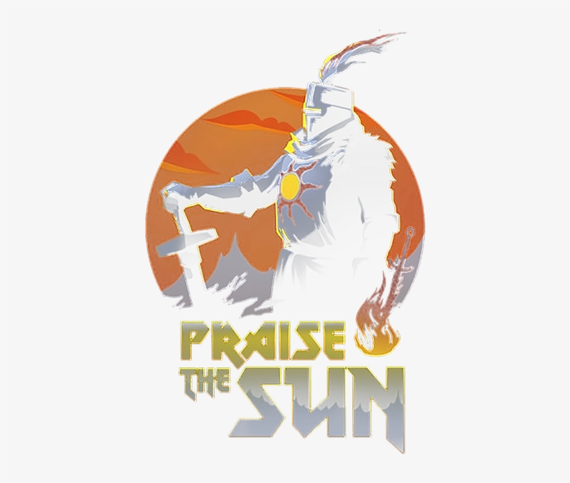 Bleed Area May Not Be Visible - Praise The Sun Poster Print (landscape) - A1, 23.4, transparent png download