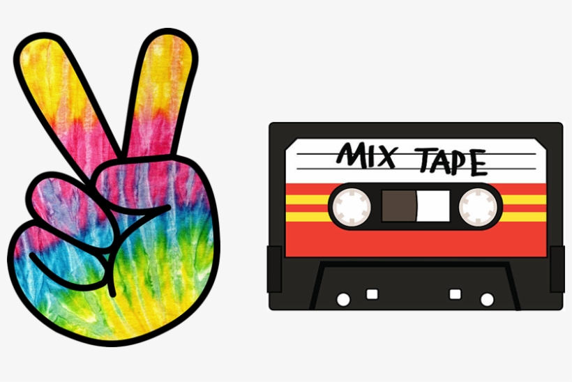 Popular Images - Tie Dye Peace Sign Png, transparent png download