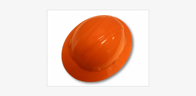 Hard Hat Full Brim Ratchet Suspension Hi-viz Orange - Hard Hat, transparent png download