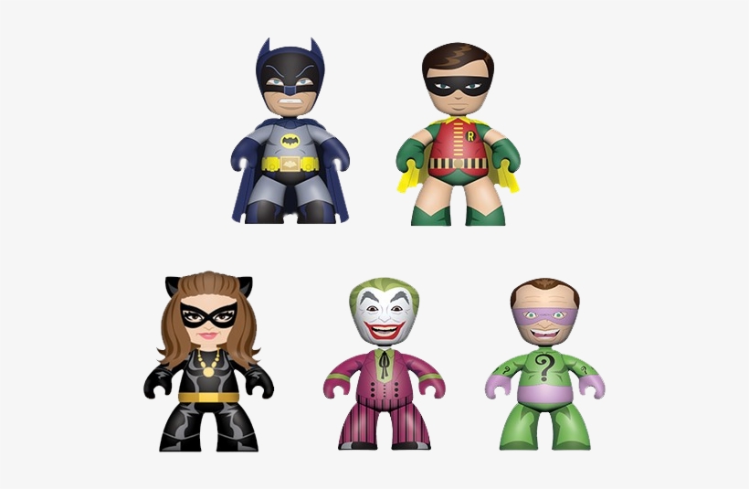1966 Batman Mez-itz Box Set - Batman (1966) - Batman Mez-itz 5-pack, transparent png download