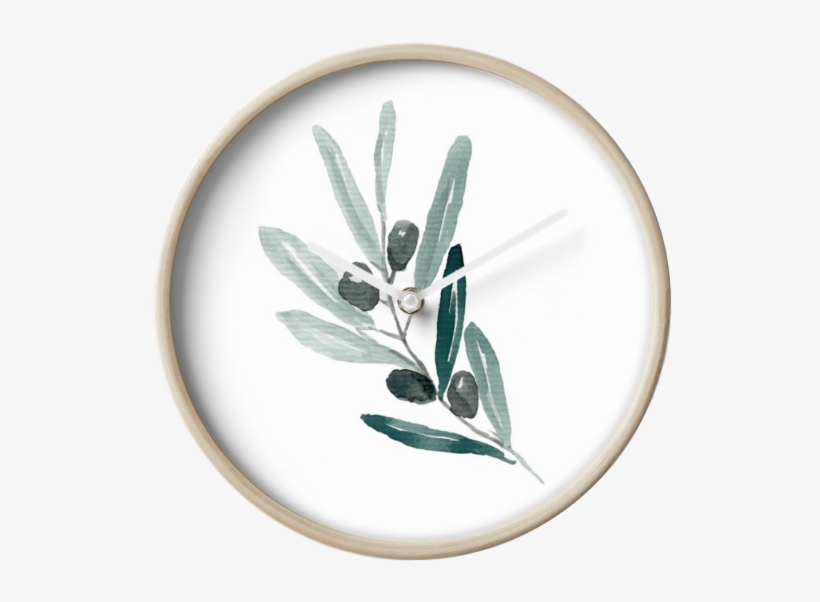 Eucalyptus Branch Clock - Gum Trees, transparent png download