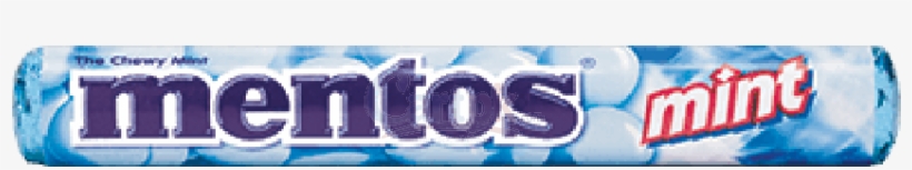 Mentos Roll Mint Candy 37g - Mentos Original, transparent png download