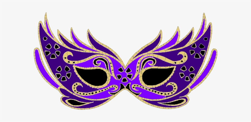 Mardi Gras Masks Clipart 4 By Javier - Mardi Gras Masks Clip Art, transparent png download