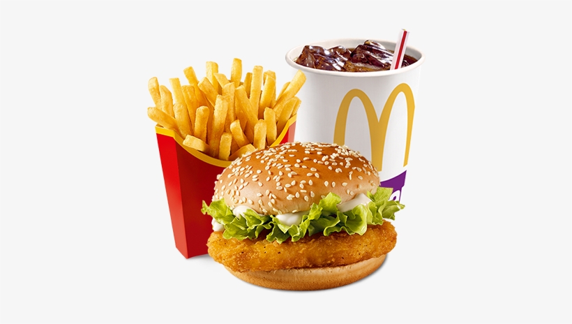 Veggie Burger Clipart Mcdonalds Burger - Макчикен Меню, transparent png download