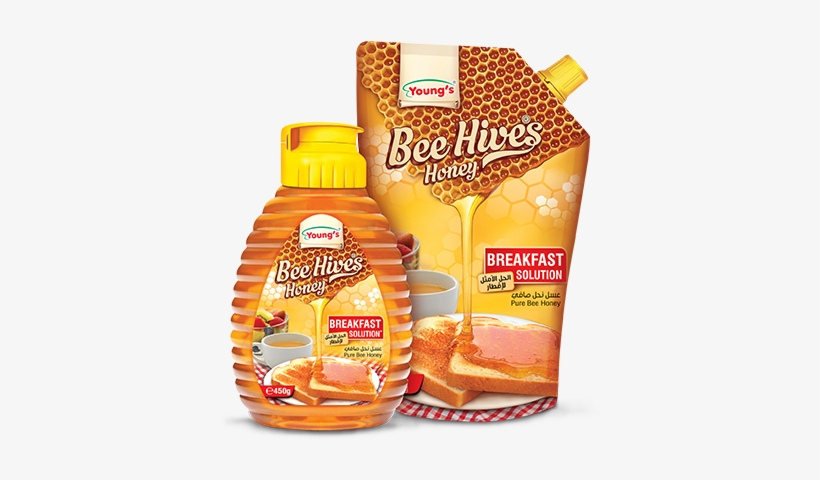 Beehives Honey - Youngs Honey, transparent png download