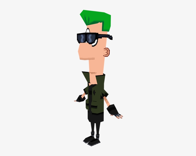 Download Zip Archive - Phineas And Ferb Model, transparent png download