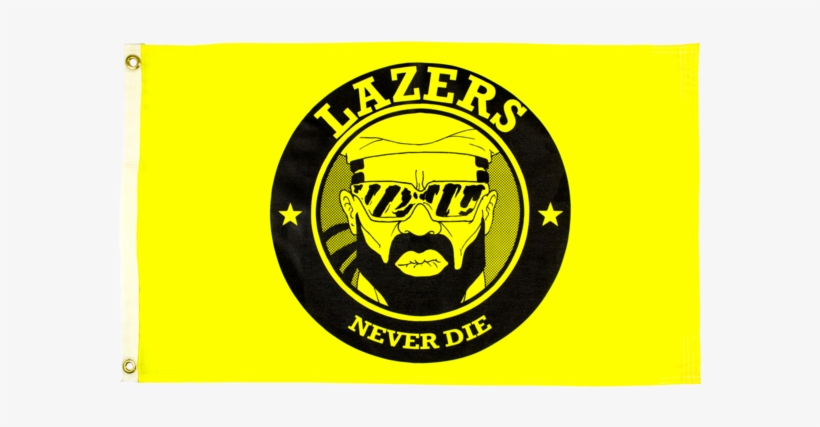 Lazers Never Die Flag - Flosstradamus, transparent png download