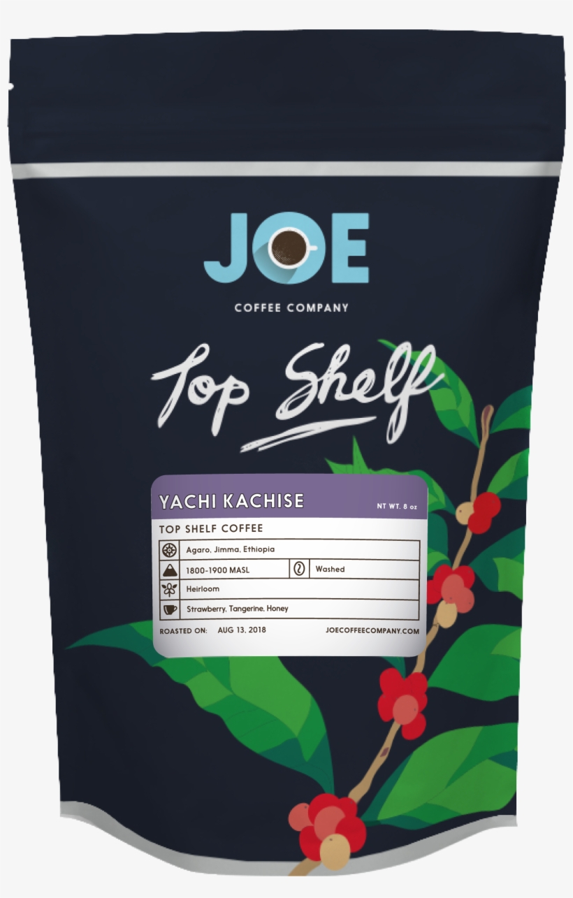 Top Shelf Yachi Kachise Coffee - Joe Coffee, transparent png download