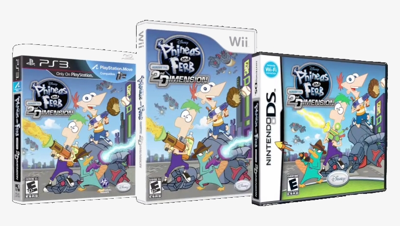 Smfe4q Phineas Ferb Across The Second Dimensions, transparent png download