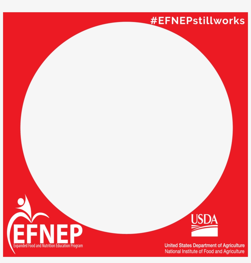 Red Circle With White Logos - United States Department Of Agriculture, transparent png download