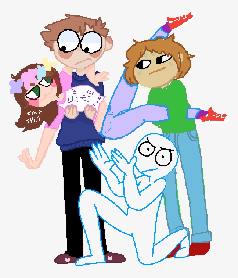 I'm A Thot - Cartoon, transparent png download