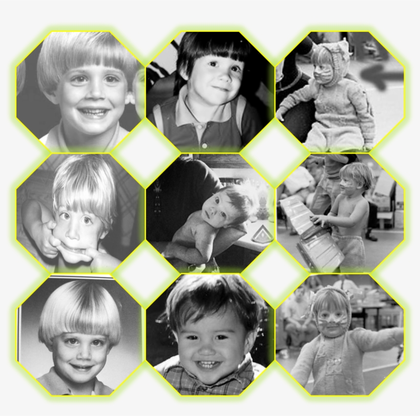 Jensen, Jared And Misha When They Were Kids - Jensen Ackles Young, transparent png download