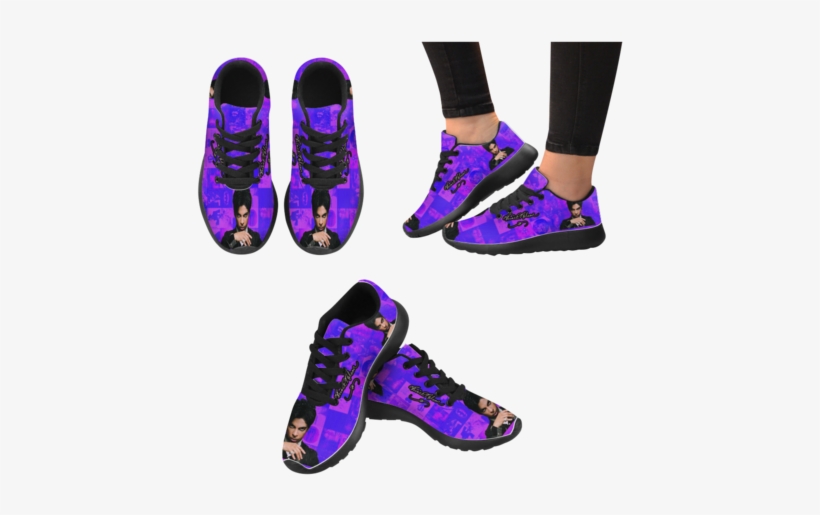 Prince Singer Sneakers - Womens Tartan Shoes, transparent png download