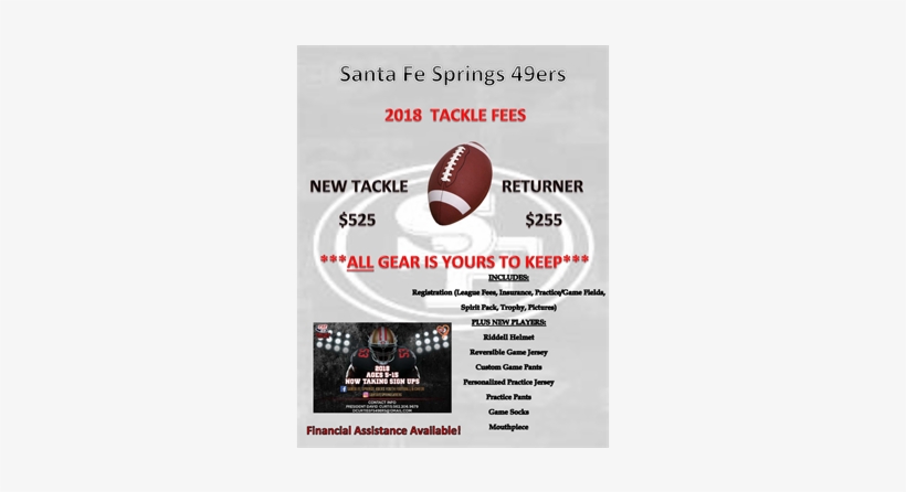 Tackle Football - American Football, transparent png download