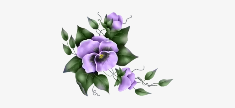 Pansies Purple - Pansies Flower Transparent Png, transparent png download
