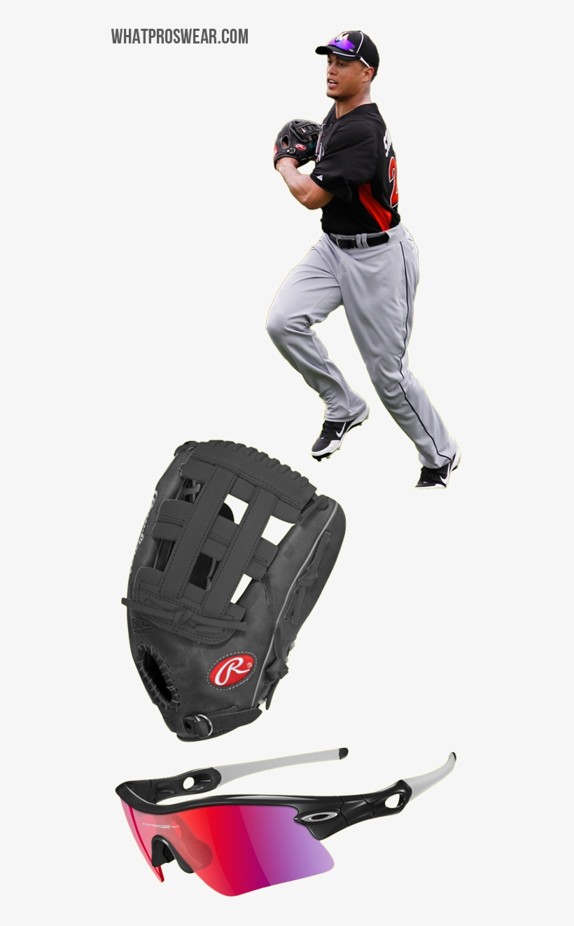 Giancarlo Stanton Glove Model, Giancarlo Stanton Sunglasses, - Oakley Radar Path 09-670 Sunglasses, transparent png download