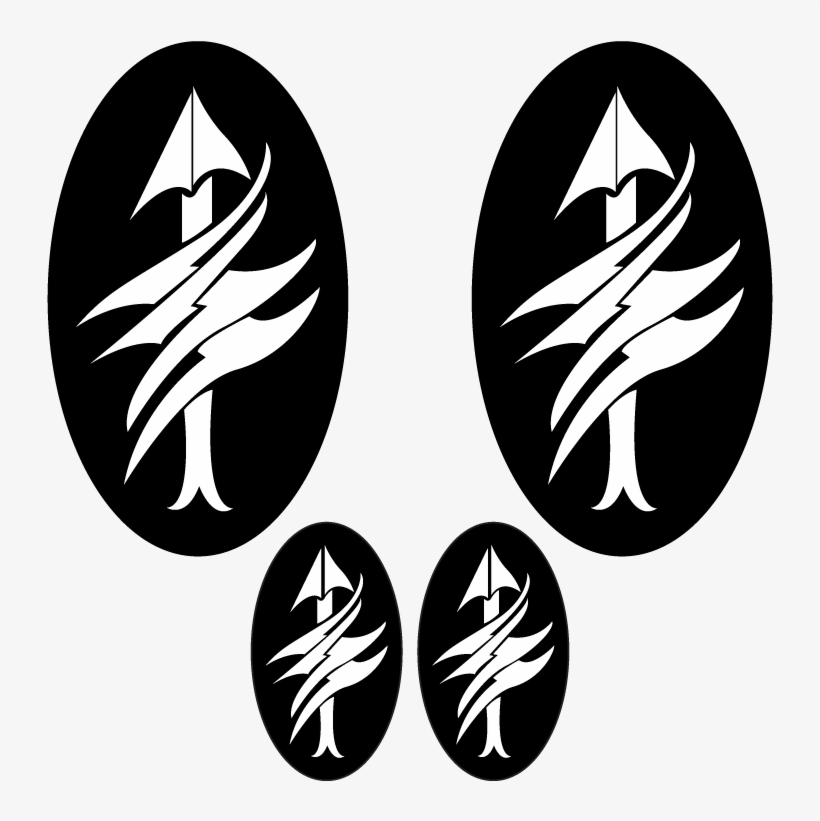 Scout Sniper Employment Symbol Stickers - Usmc Scout Sniper Symbol, transparent png download