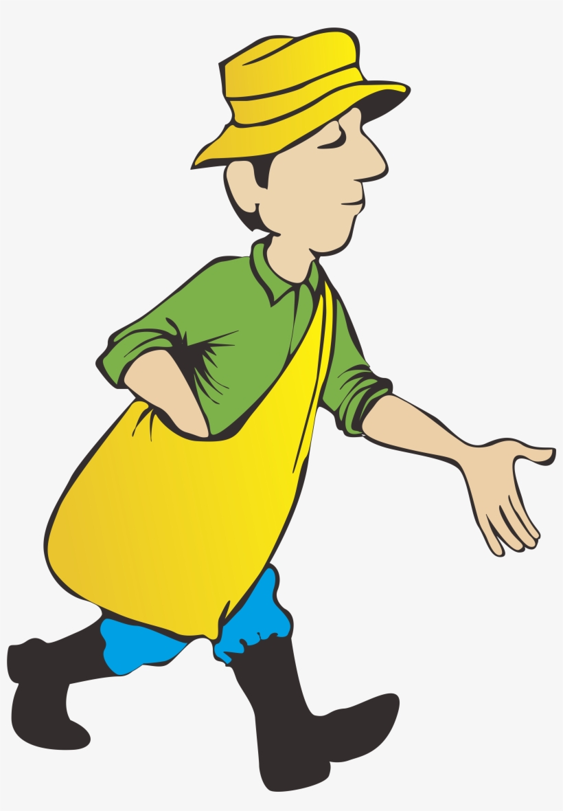 Svg Transparent Download Agriculture Clipart Farmer - Dibujos De La Agricultura, transparent png download