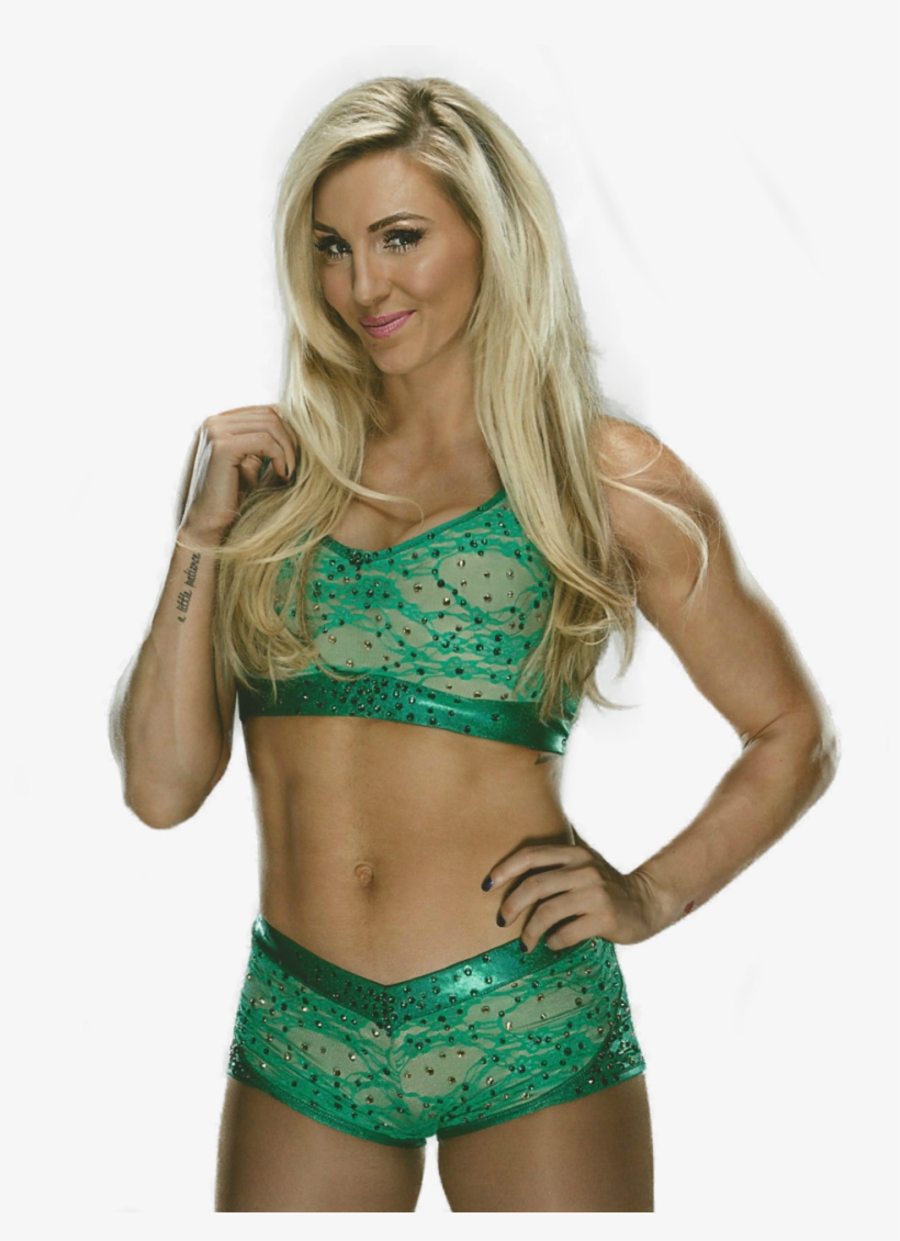 After Defeating Bayley At Royal Rumble 2017, The Raw - Charlotte Flair Wwe Diva Signed Autograph 8x10, transparent png download
