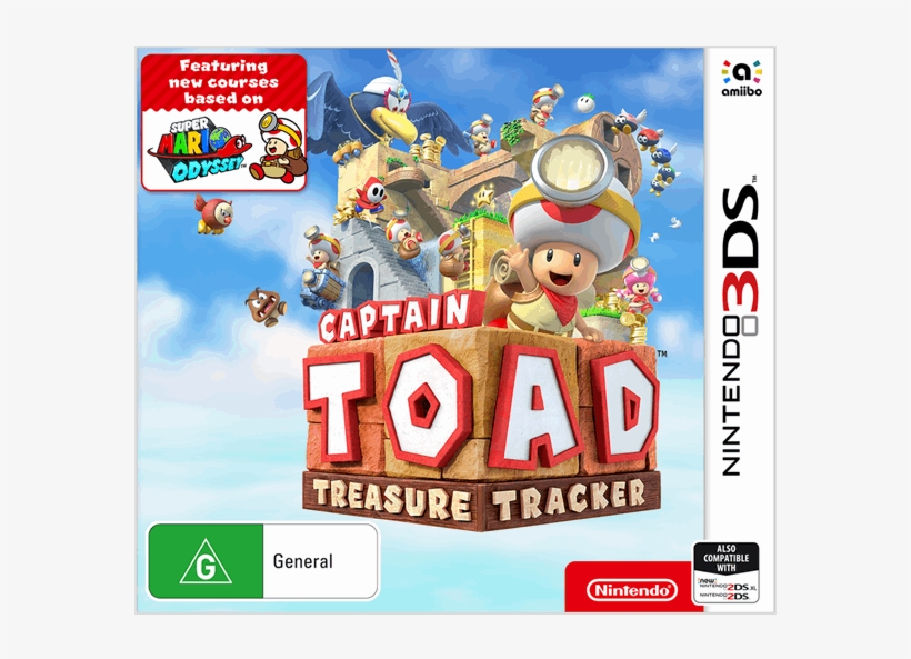 1 Of - Captain Toad Treasure Tracker 3ds, transparent png download