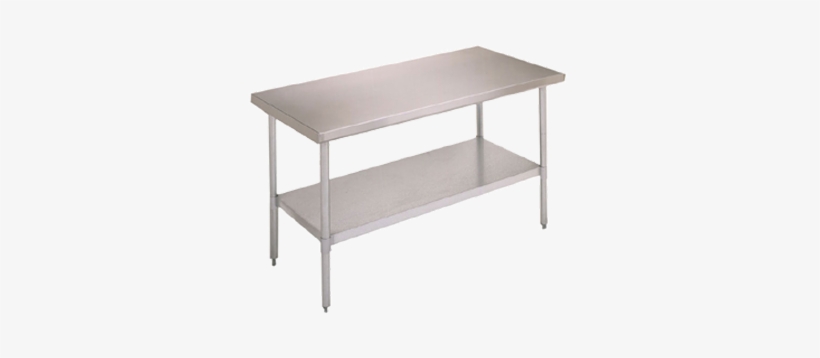 Stainless Steel Work Table - John Boos Economy Work Table With Stainless Steel Flat, transparent png download