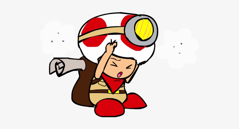 Todos Sabemos Que Toad Siempre Ha Ayudado A Mario A - Cartoon, transparent png download