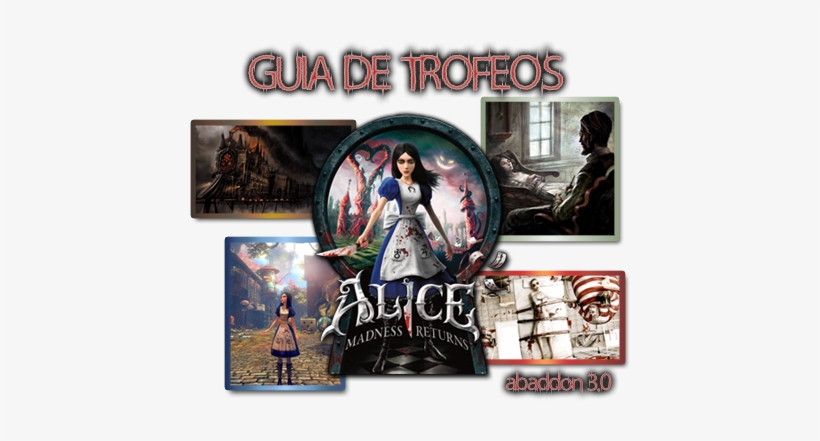 Guia Trofeos De Alice - Alice Madness Returns Game Ps3, transparent png download