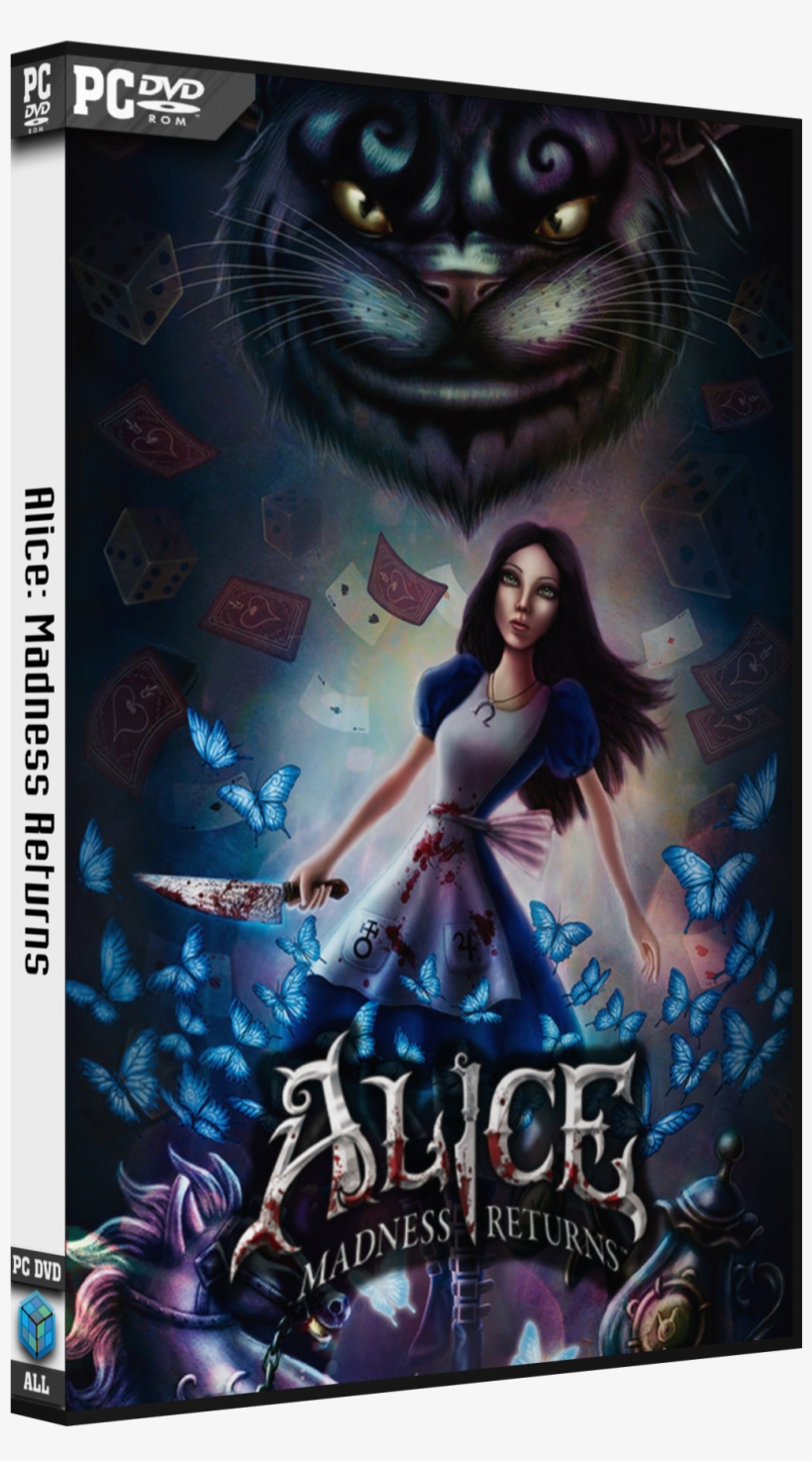 Pc Dvd Cases & Front Covers - Art Of Alice, The: Madness Returns By American Mcgee, transparent png download