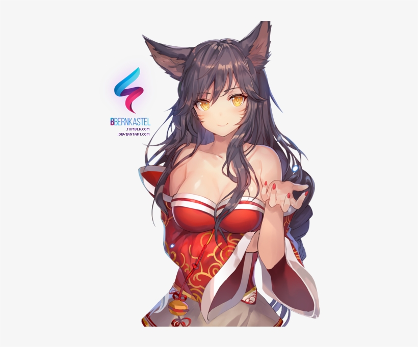 League Of Legends Ahri Renders, transparent png download