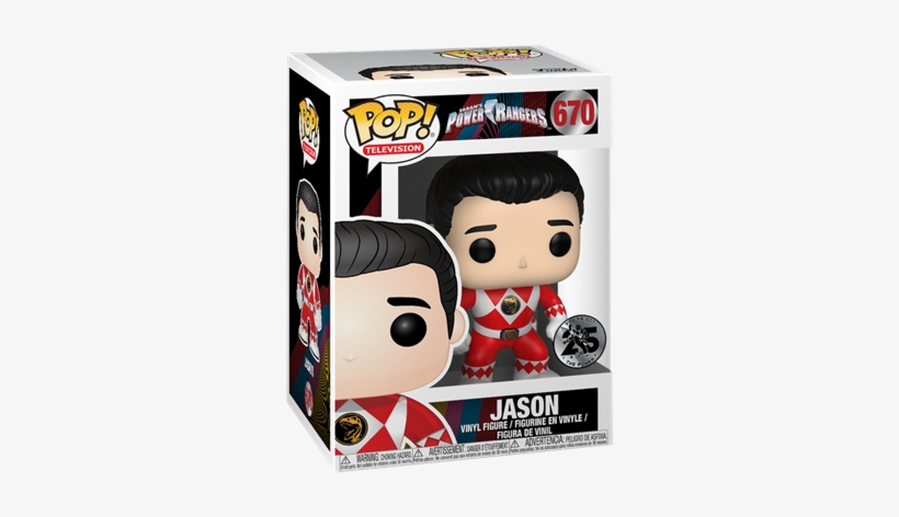 Television Red Ranger Stock Thumb - Funko Pop Red Ranger, transparent png download