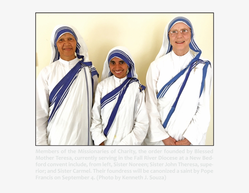 Blessed Mother Teresa - Missionaries Of Charity Png, transparent png download
