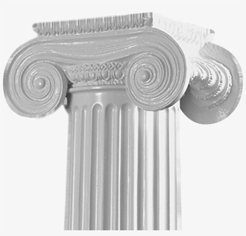 Greek Erectheum Cap - Column, transparent png download