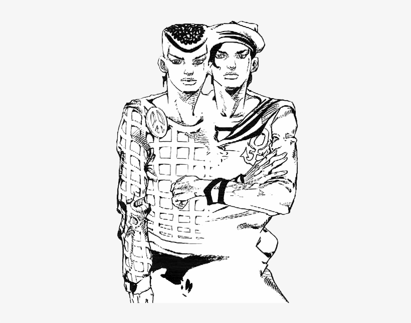 Posted On 4 Oct 2016 At - Jojolion Kira And Josefumi, transparent png download