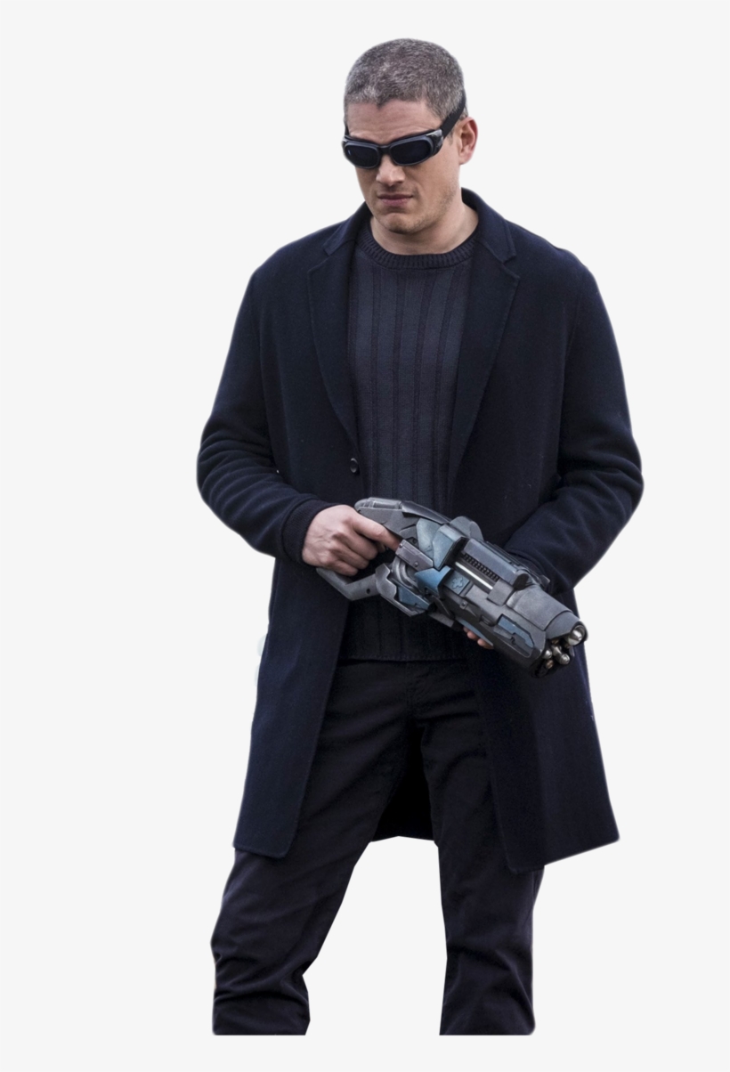 Pin By Trina Arnold On Dc Universe - Wentworth Miller Captain Cold On Set, transparent png download