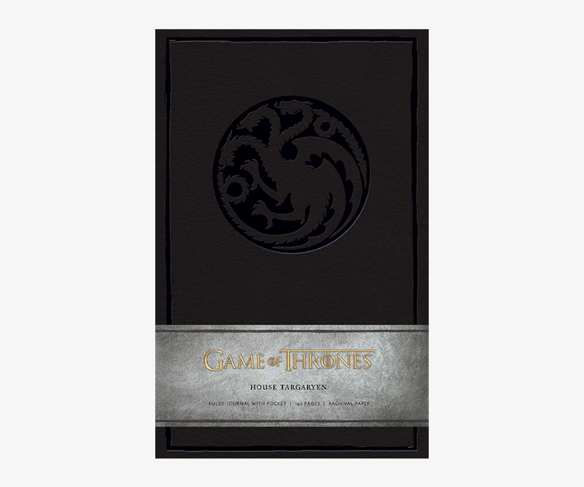 Game Of Thrones House Targaryen Journal - Game Of Thrones: House Stark Hardcover Ruled Journal, transparent png download