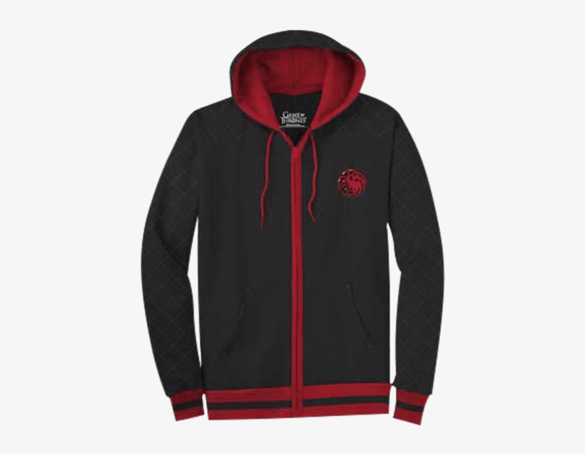 Fire And Blood House Targaryen Hoodie - "medieval Collectible" Nights Watch Castle Black Hoodie, transparent png download
