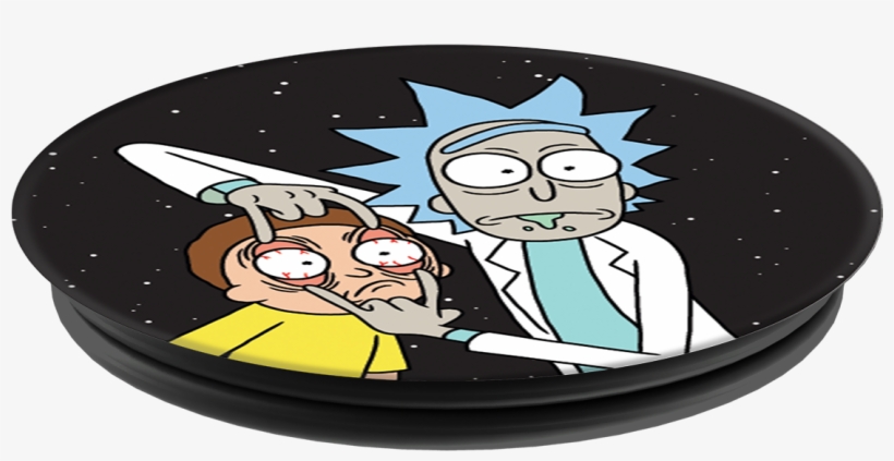 Rick And Morty - Pop Socket Rick Morty, transparent png download