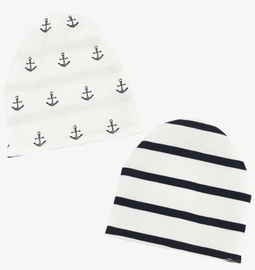Lil Zippers- Navy Reversible Beanie - Beanie, transparent png download