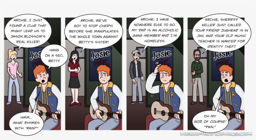 Alternate Dialogue For Final Panel - Archie Andrews, transparent png download