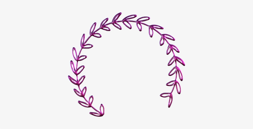 Laurel, Frame, Metal, Wreath, Vintage - Corona De Hojas Vintage Png, transparent png download