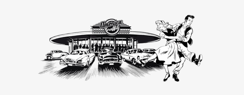 Eventi America Graffiti - American Graffiti Png, transparent png download